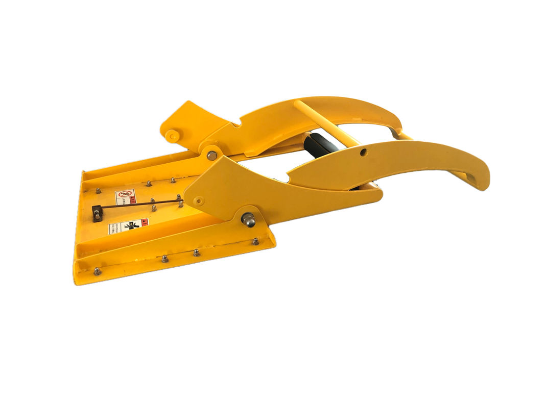 Đường chắn xe di động nhôm nhẹ với cấu trúc gấp và phun điện tĩnh để bảo vệ an toàn chống va chạm