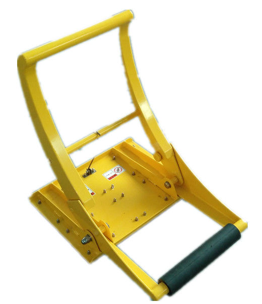 Đường chắn xe di động nhôm nhẹ với cấu trúc gấp và phun điện tĩnh để bảo vệ an toàn chống va chạm