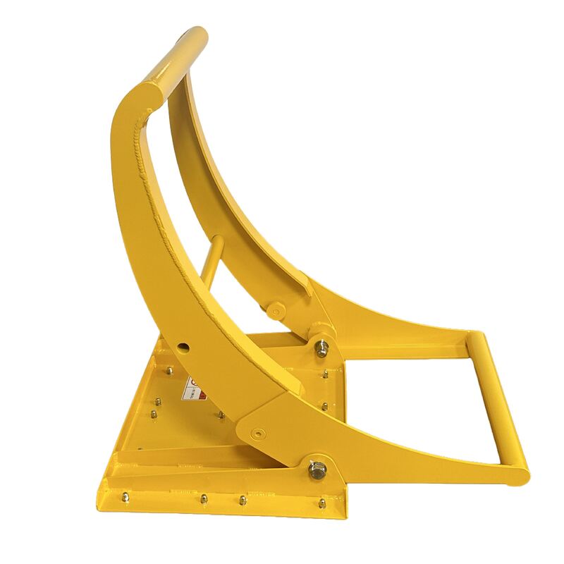 Đường chắn xe di động gấp nhẹ với phanh hoạt động để điều khiển xe ở tốc độ thấp