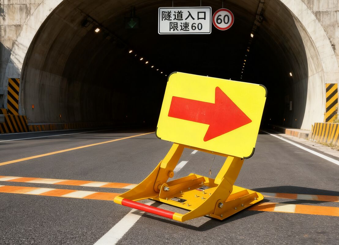 Hàng rào chắn xe di động có thể gập lại được chế tạo bằng hàn, hồ sơ nhôm cho quản lý giao thông