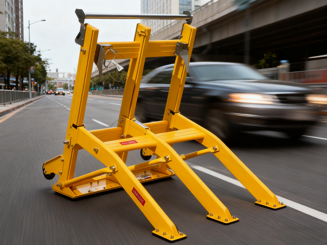 Hệ thống rào cản xe di động di động lý tưởng cho chuyển hướng giao thông tạm thời và quản lý truy cập trang web