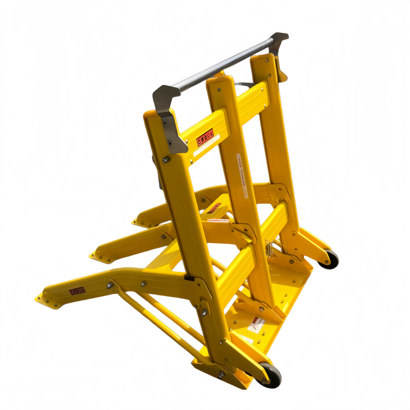 Rào chắn an ninh xe cộ nhẹ 25kg với khoảng cách dừng 8,7m và thiết kế có thể gập lại để bảo vệ khu vực làm việc