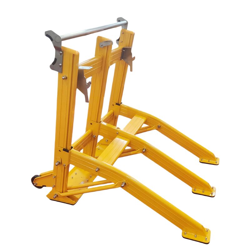 Các hàng rào xe di động nhôm nhẹ với thiết kế gấp để phanh đường ngắn trong an toàn giao thông đường bộ