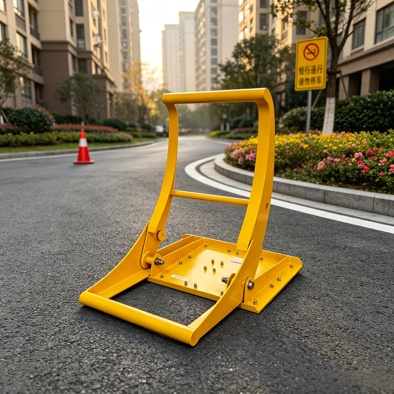 Rào cản xe chống đâm có thiết kế gấp và phun tĩnh điện cho đường đô thị