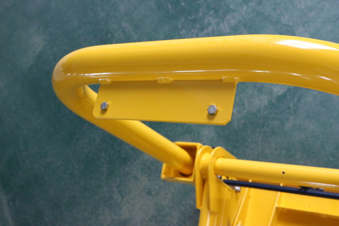 Rào chắn di động cho xe rộng 660mm có thể gập lại với sơn tĩnh điện cho khu vực thi công