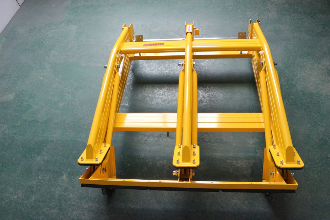 25KG Đường chắn xe cầm tay gấp nhẹ với phun điện tĩnh cho an toàn giao thông đường bộ