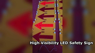 Kiểm tra và đóng gói bảng mũi tên có đèn LED