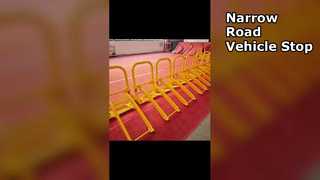 Lắp đặt rào chắn xe di động MVB